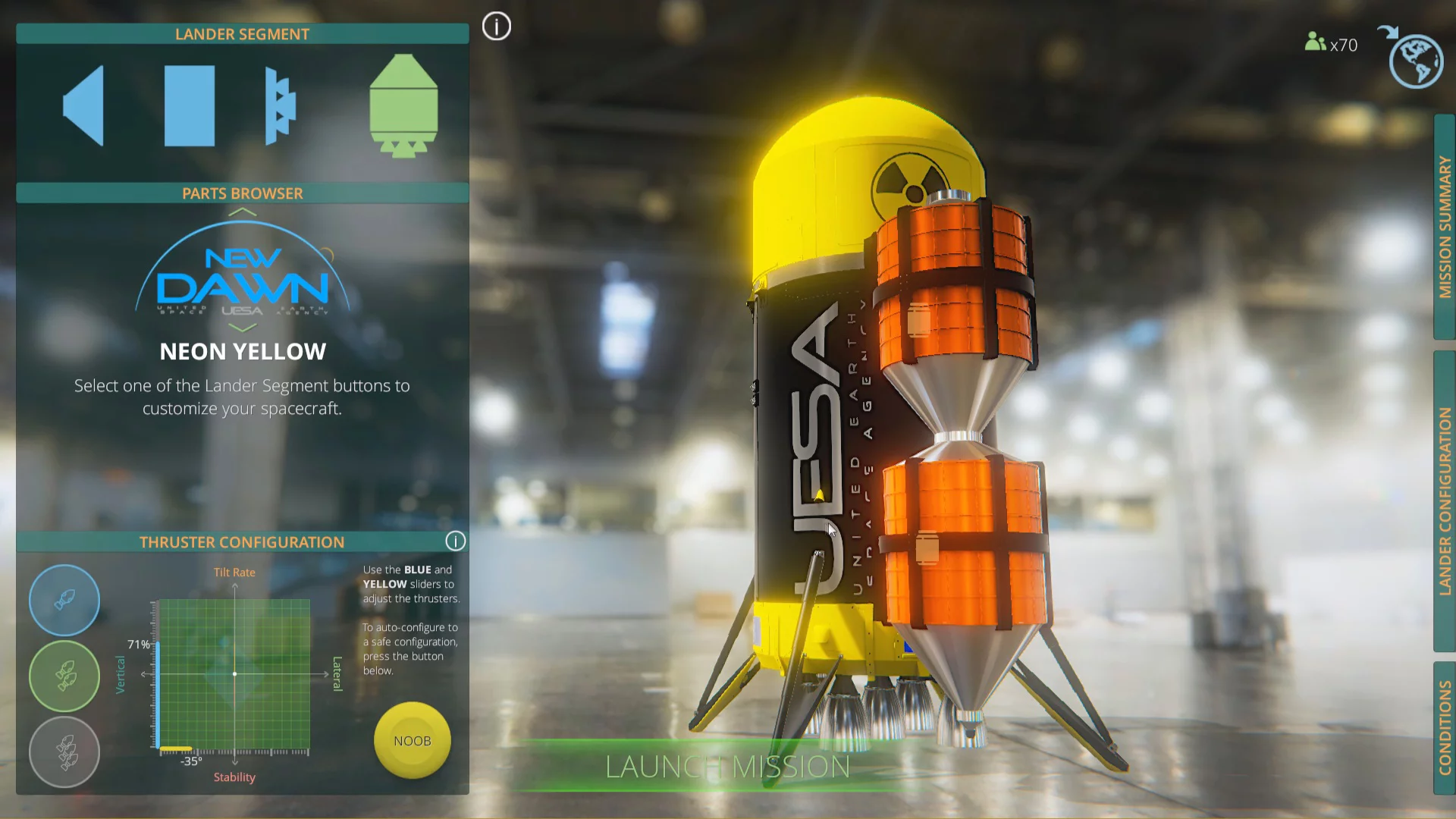 Изображение игры: Solar Explorer: New Dawn
