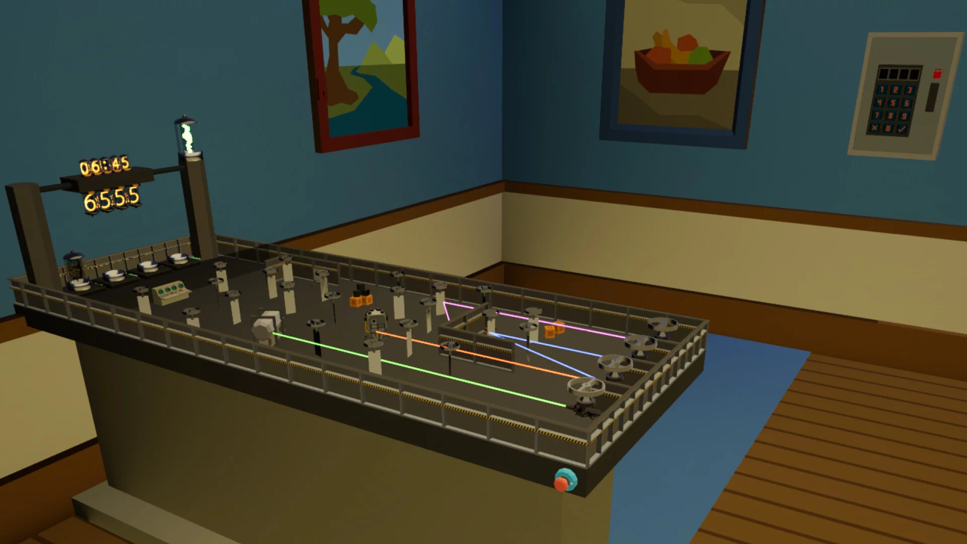 Изображение игры: Mechanisms of Mystery: A VR Escape Game