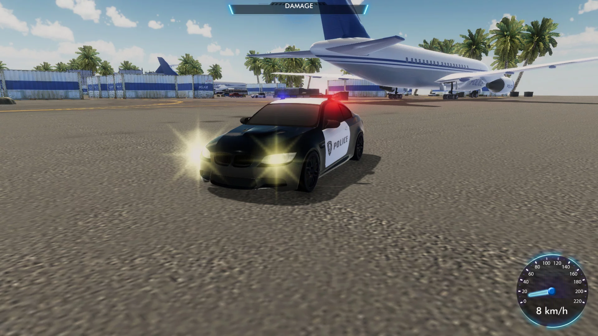 Изображение игры: Police Air Transporter