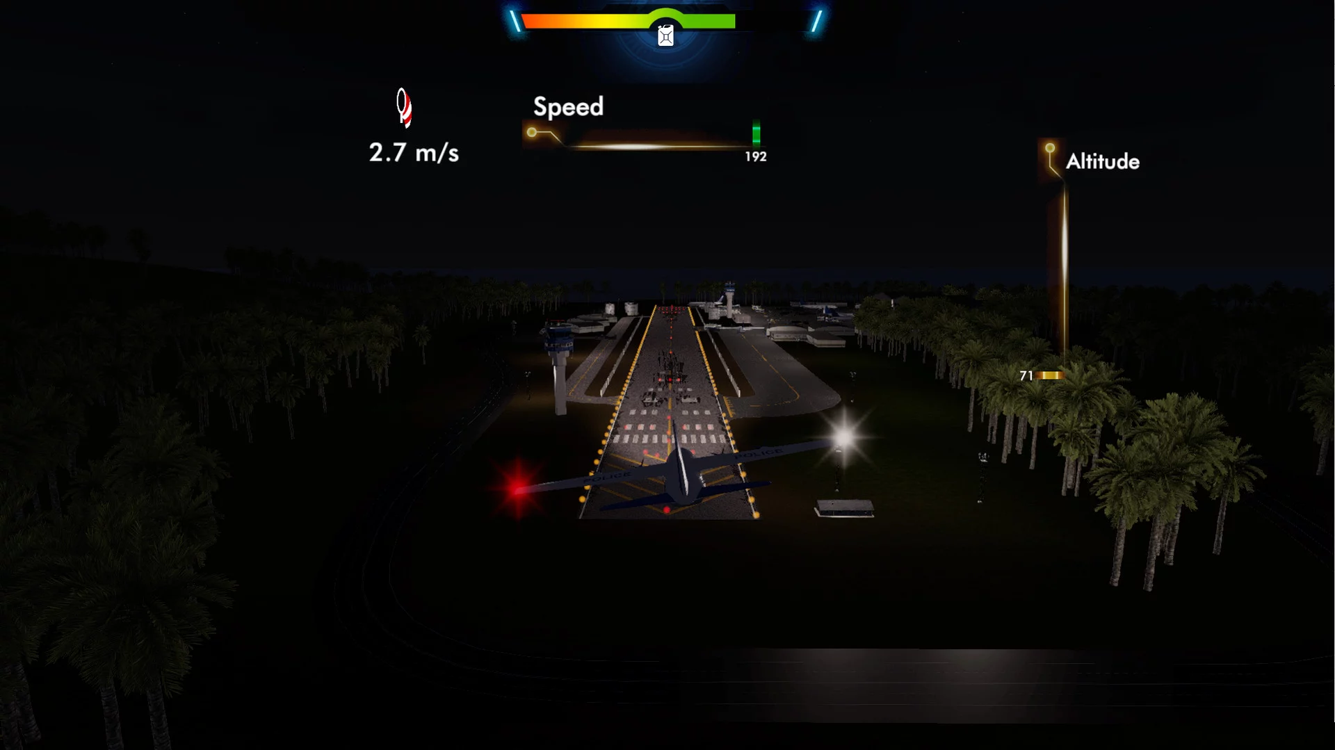 Изображение игры: Police Air Transporter
