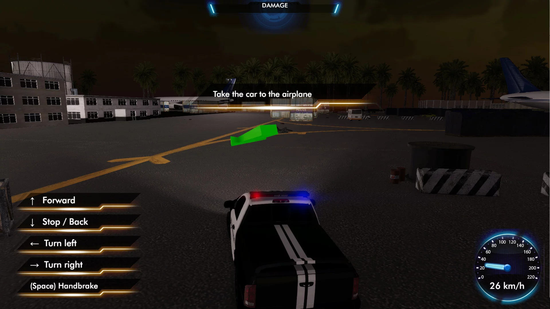 Изображение игры: Police Air Transporter