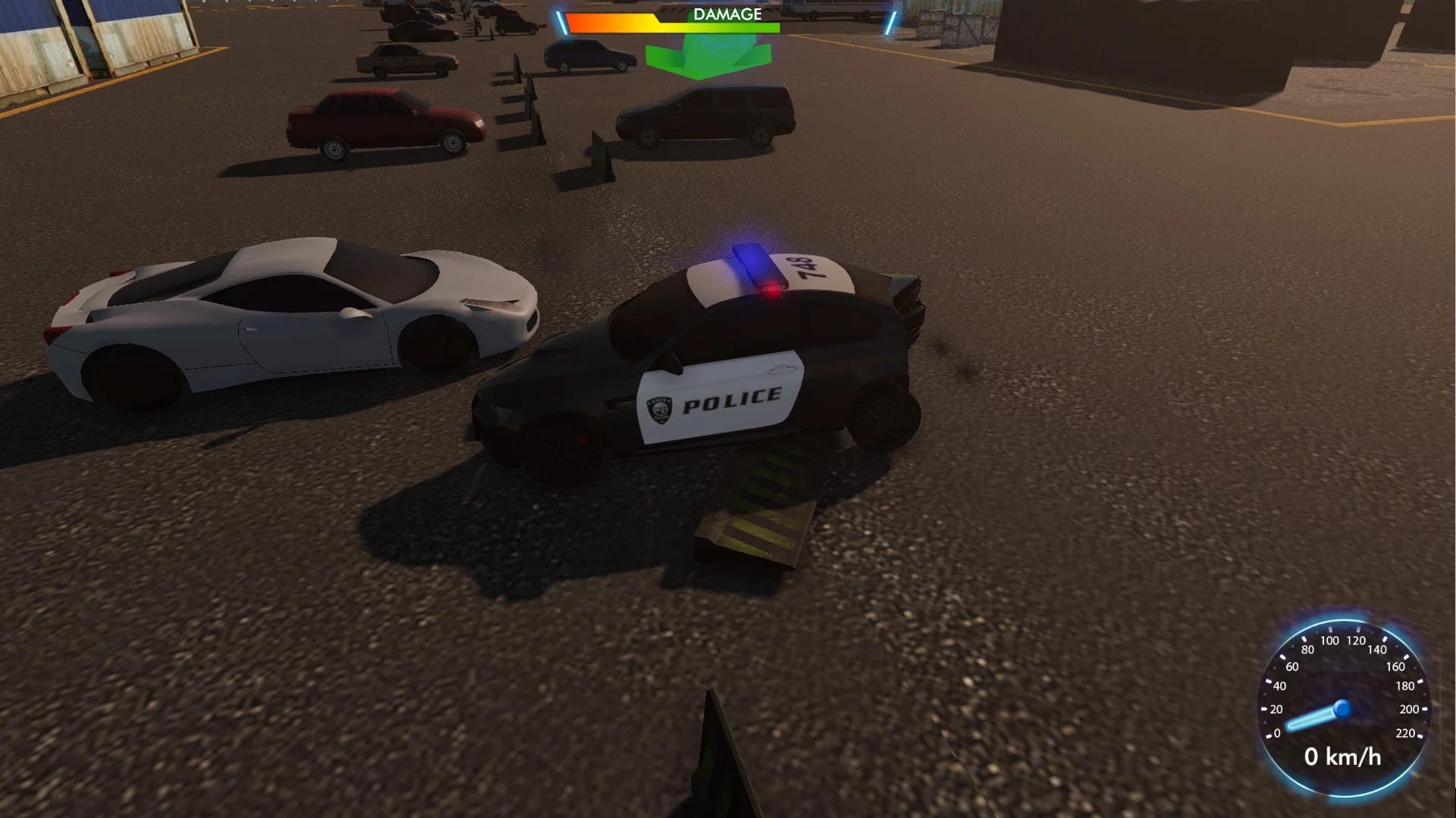 Изображение игры: Police Air Transporter