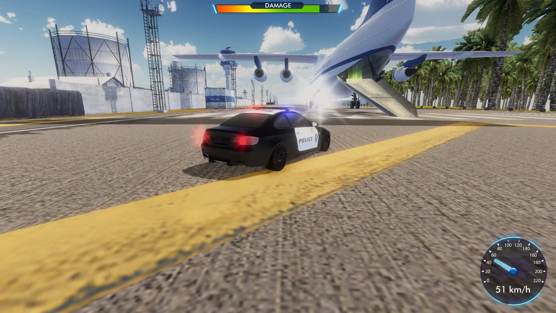 Изображение игры: Police Air Transporter