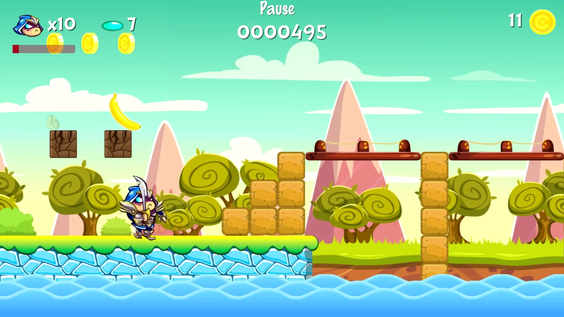 Изображение игры: Adventure Hero