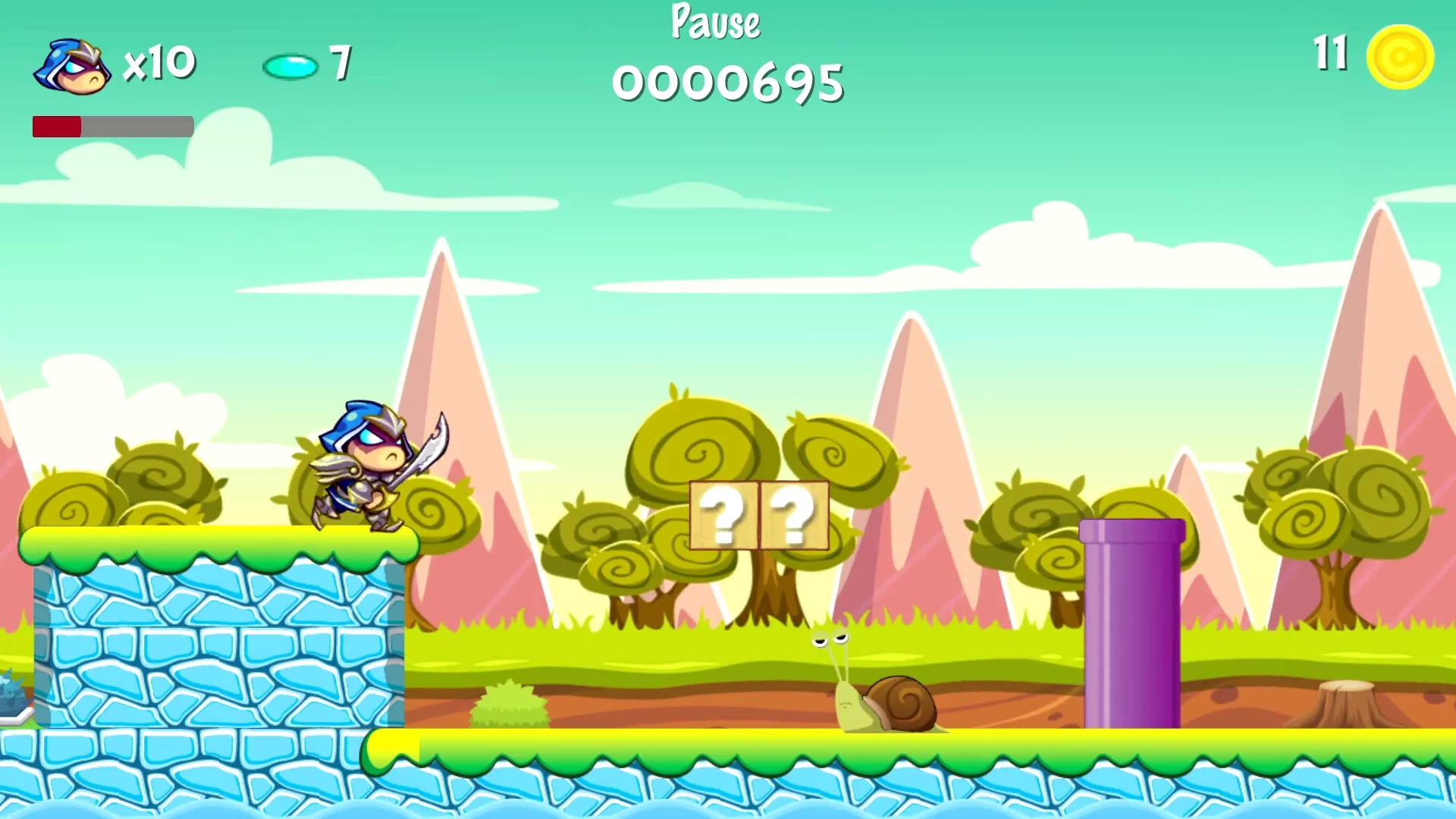 Изображение игры: Adventure Hero