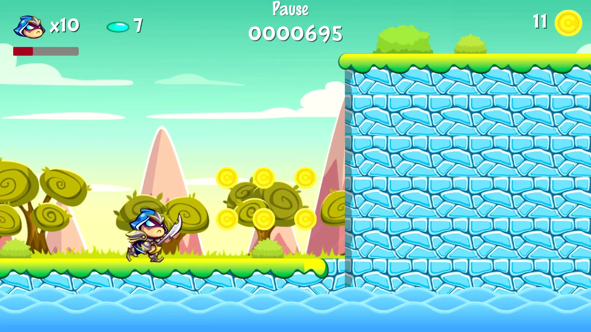 Изображение игры: Adventure Hero