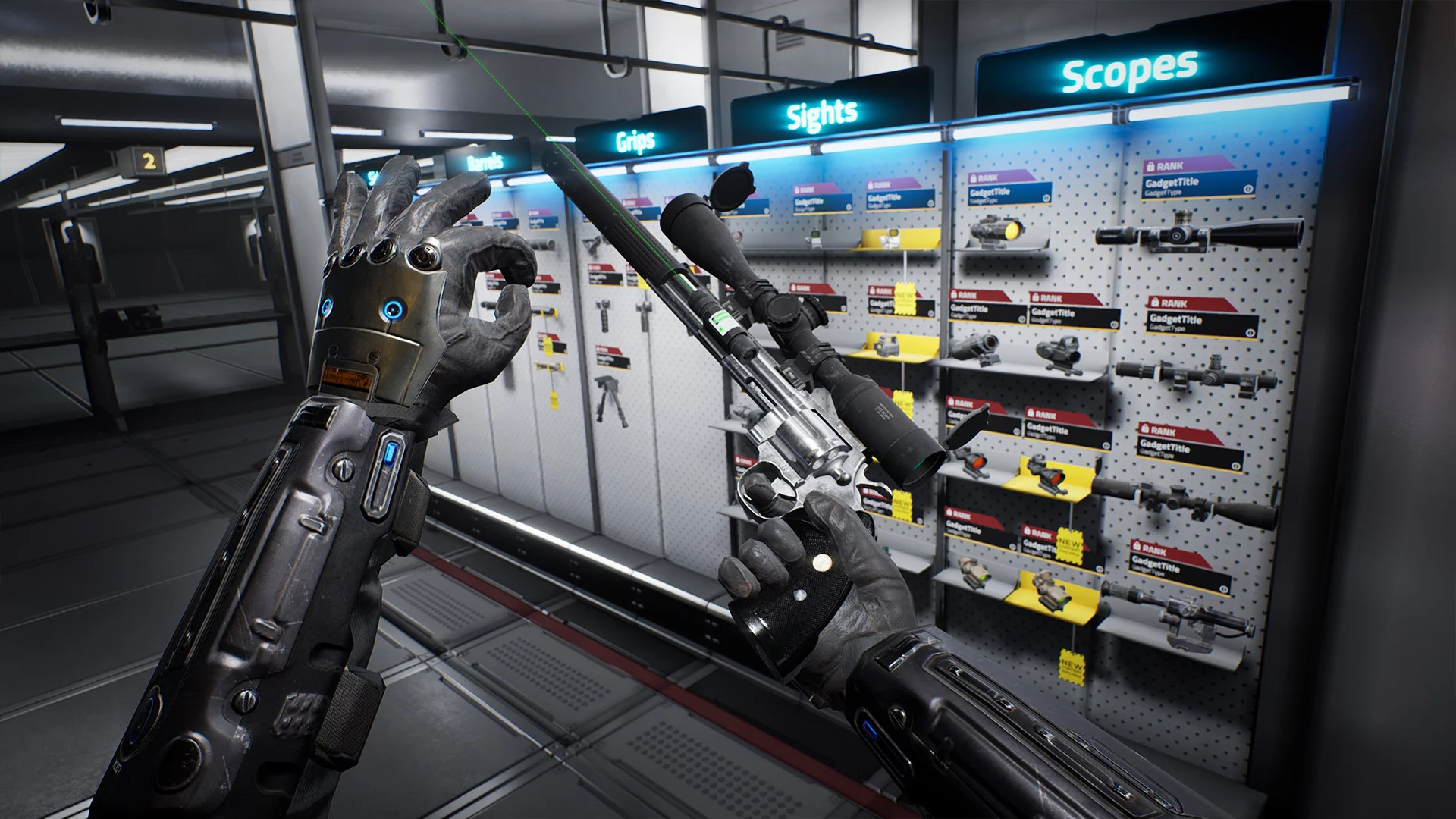 Изображение игры: Zero Caliber VR