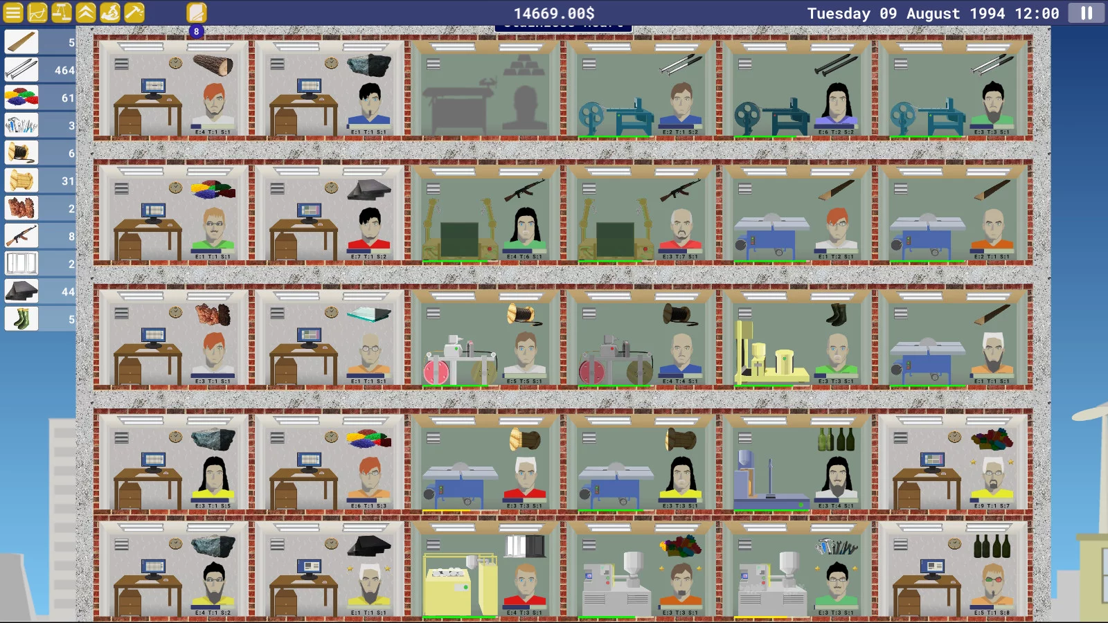 Изображение игры: Factory Manager
