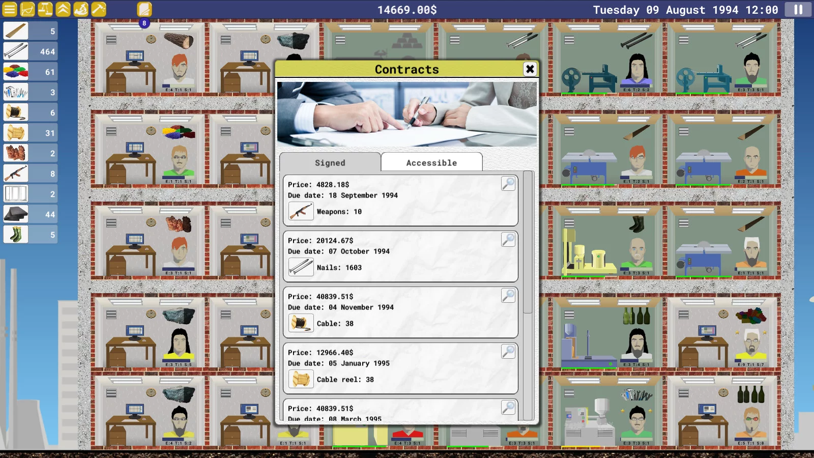 Изображение игры: Factory Manager