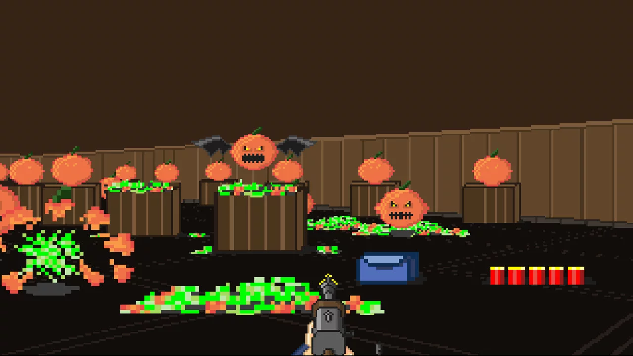 Изображение игры: Rage of the Pumpkins - Space Prostitutes Must Die! Again