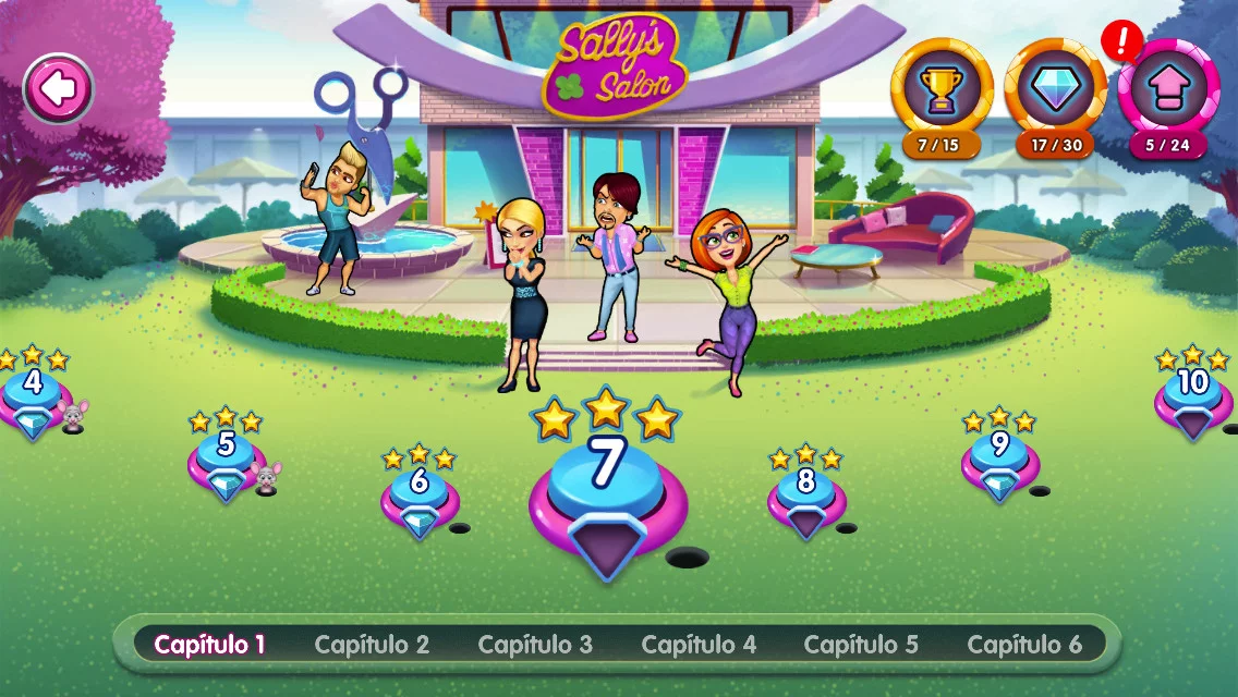 Изображение игры: Sally's Salon: Kiss & Make-Up