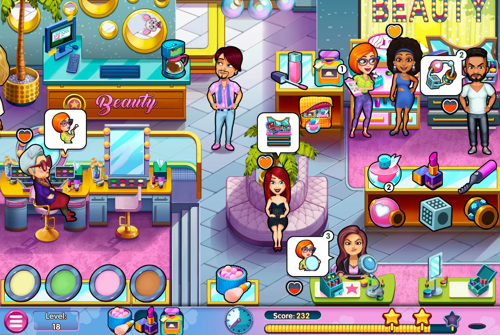 Изображение игры: Sally's Salon: Kiss & Make-Up