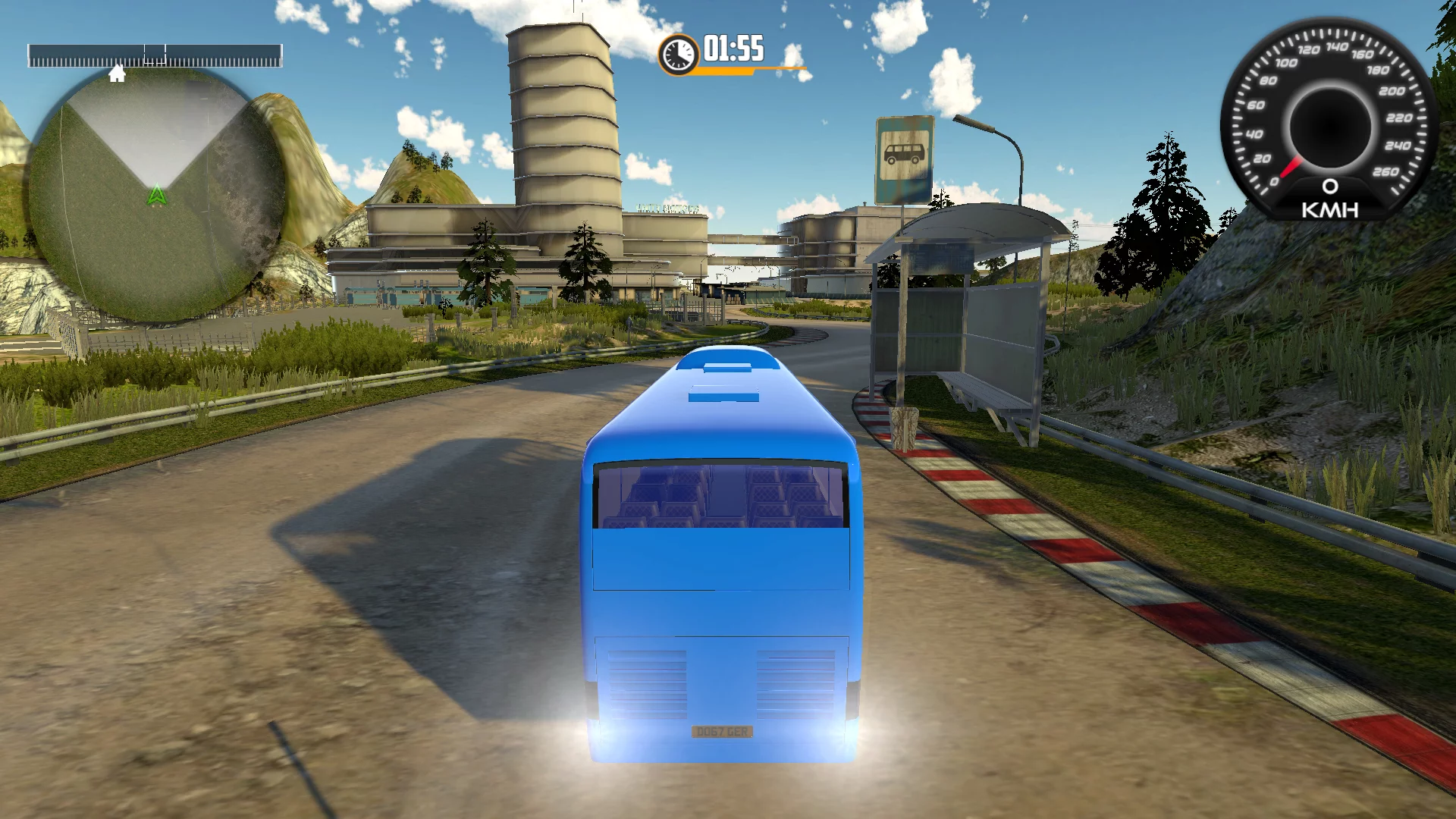 Изображение игры: Coach Bus Simulator Parking