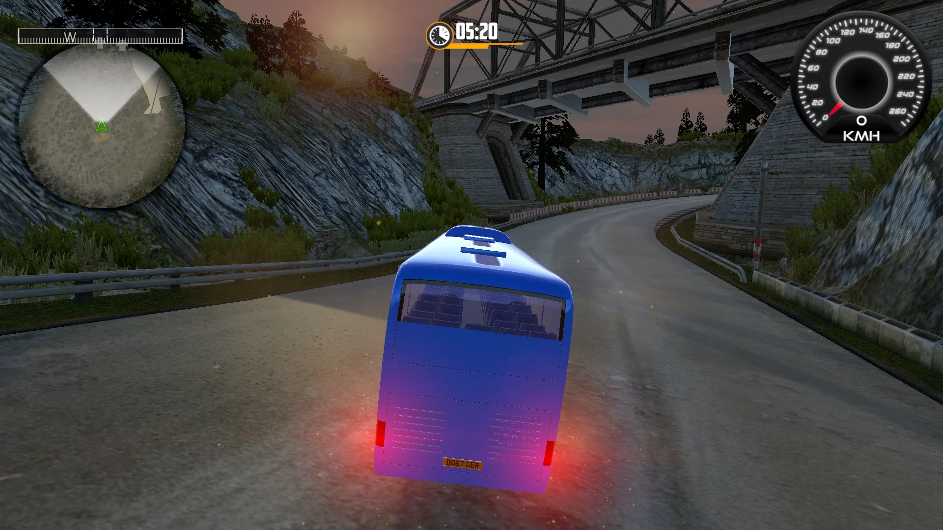 Изображение игры: Coach Bus Simulator Parking