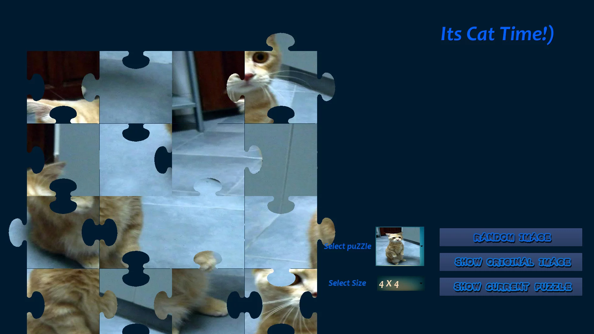 Изображение игры: Cute Cats PuZZles