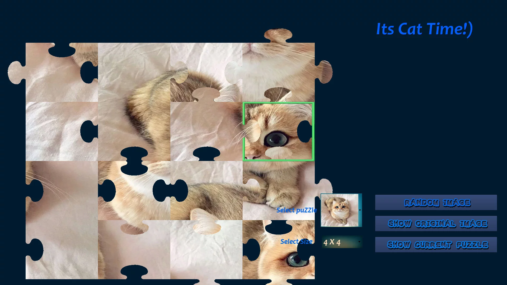 Изображение игры: Cute Cats PuZZles