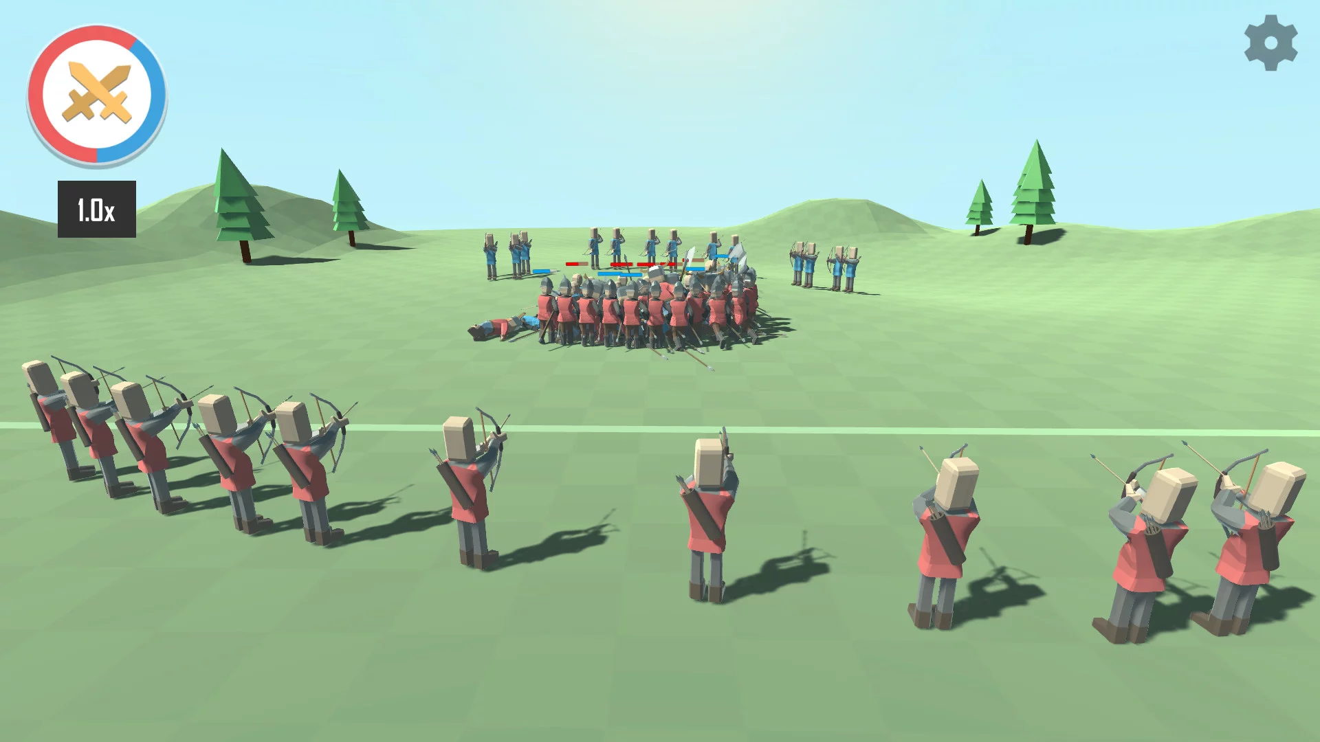 Изображение игры: Battle Simulator