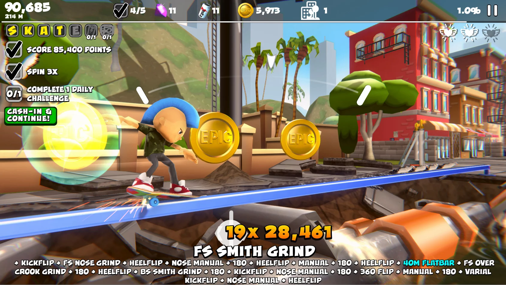 Изображение игры: Epic Skater 2