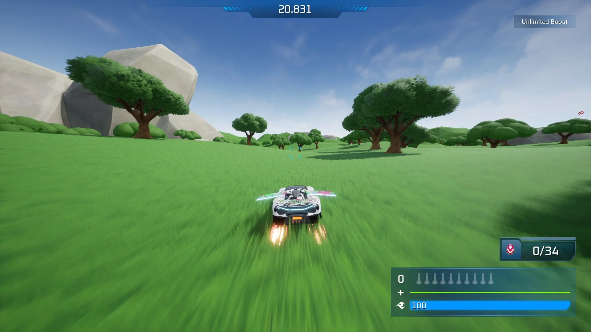 Изображение игры: Rocket Assault: Downhill Rush