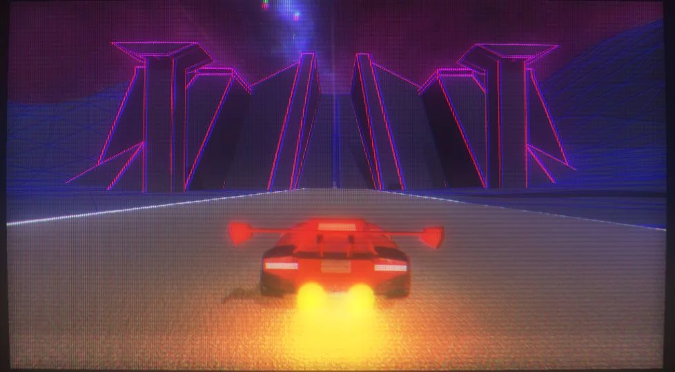 Изображение игры: Synthwave Dream '85
