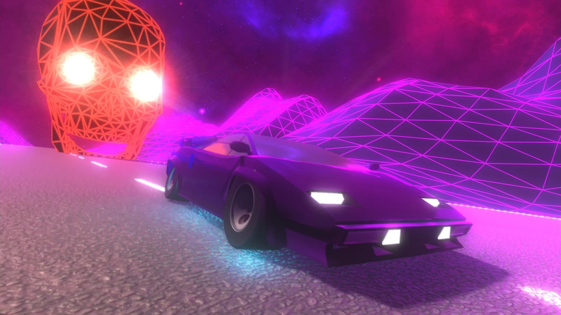 Изображение игры: Synthwave Dream '85
