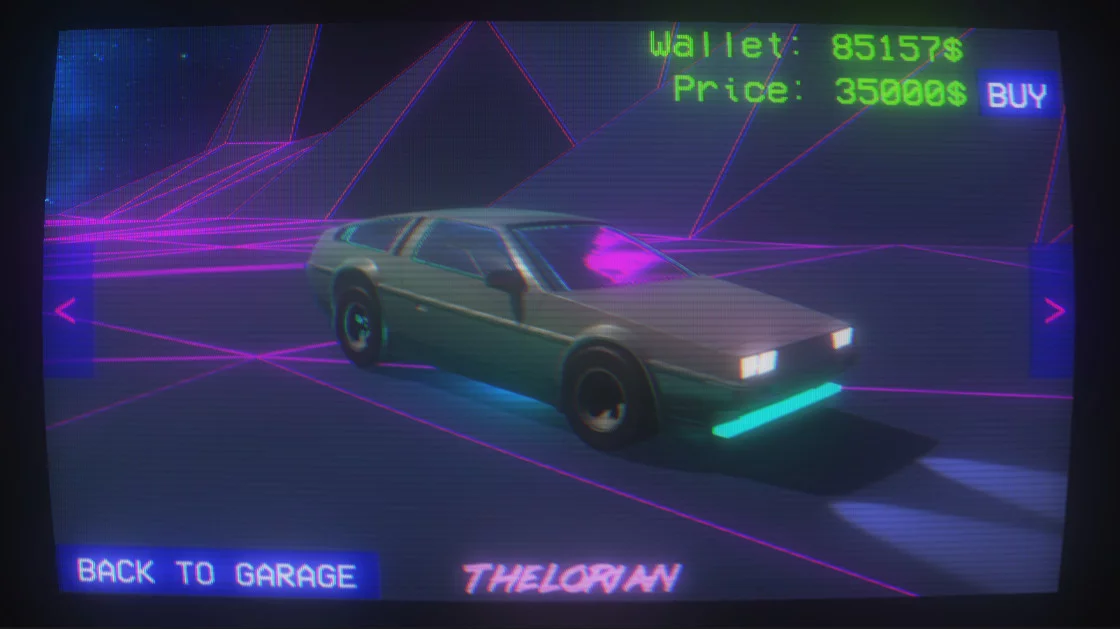 Изображение игры: Synthwave Dream '85