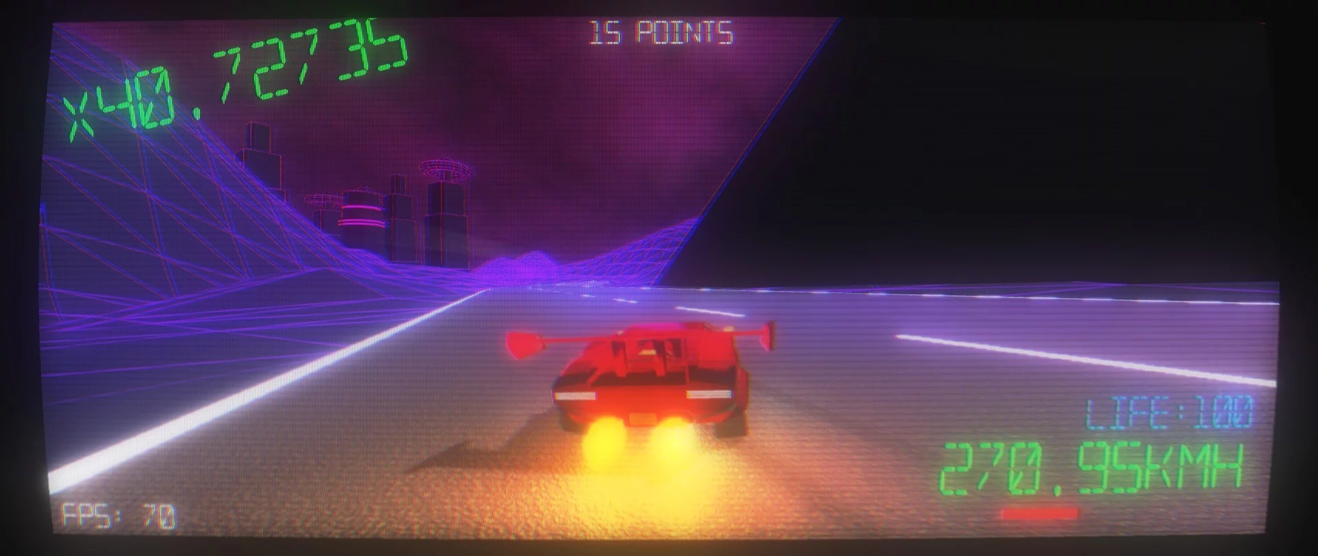 Изображение игры: Synthwave Dream '85