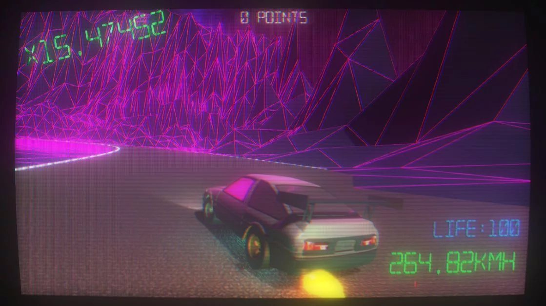 Изображение игры: Synthwave Dream '85