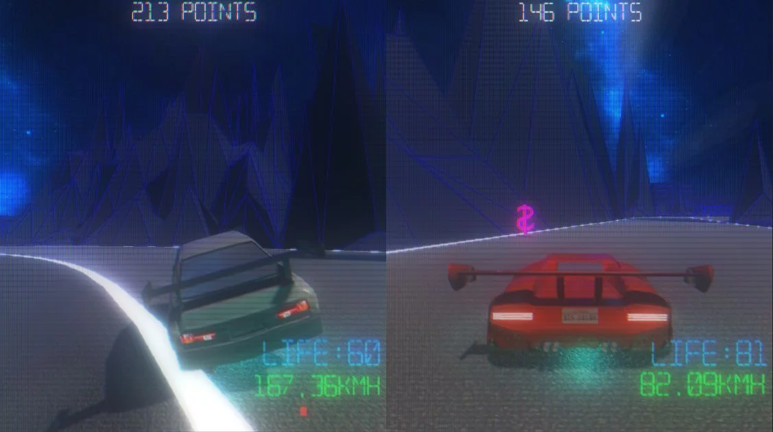 Изображение игры: Synthwave Dream '85