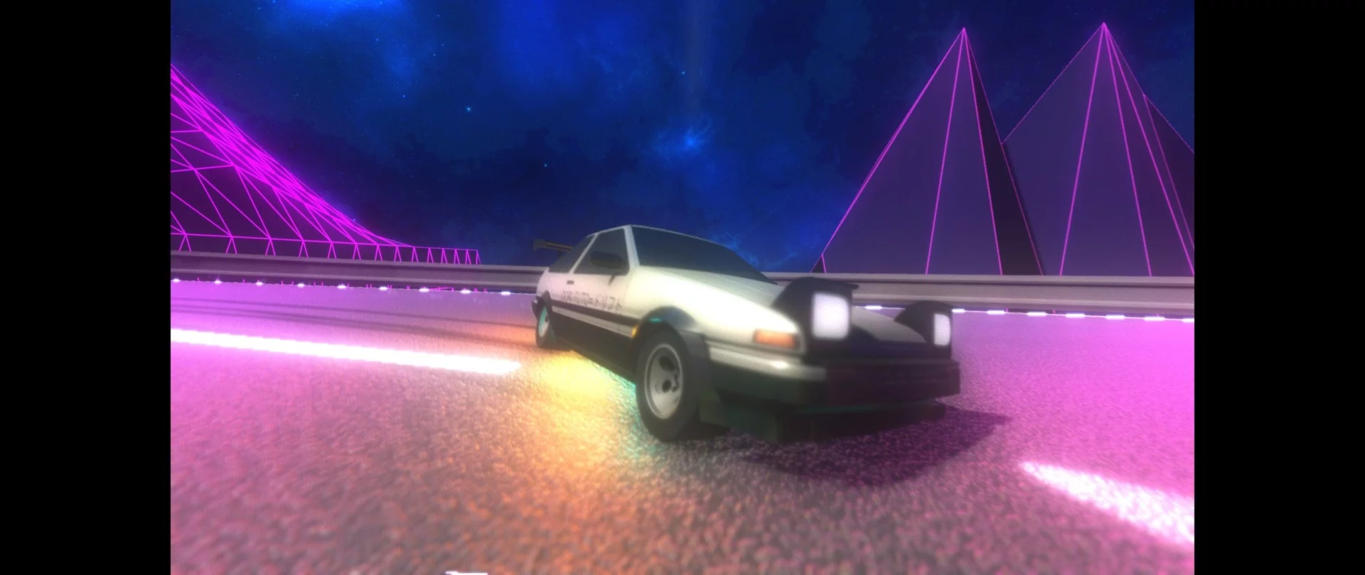 Изображение игры: Synthwave Dream '85