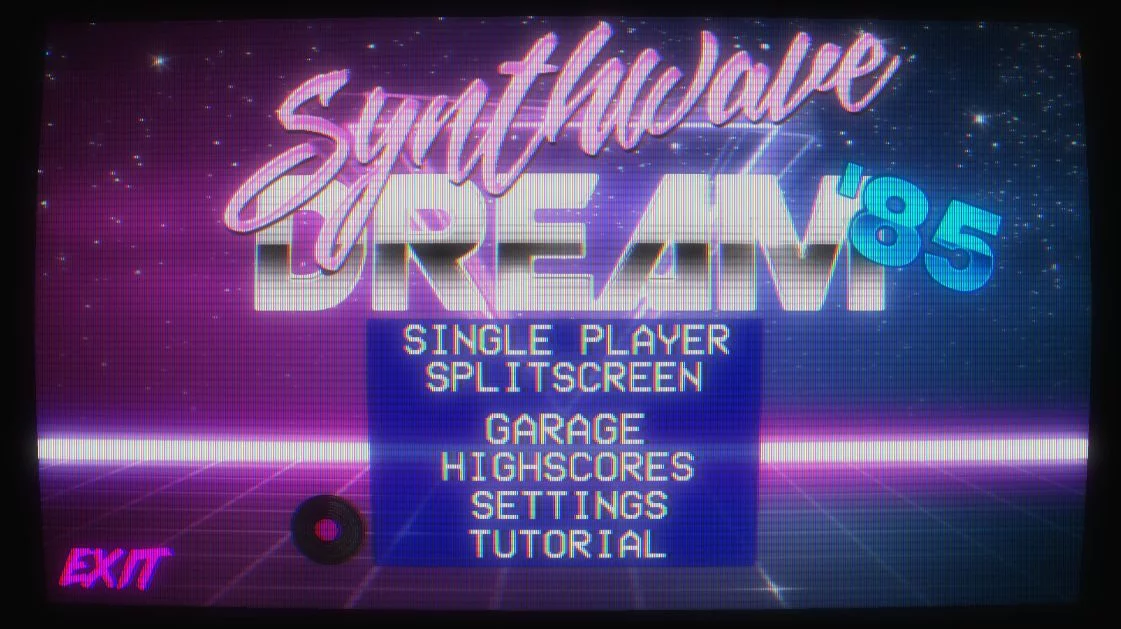 Изображение игры: Synthwave Dream '85