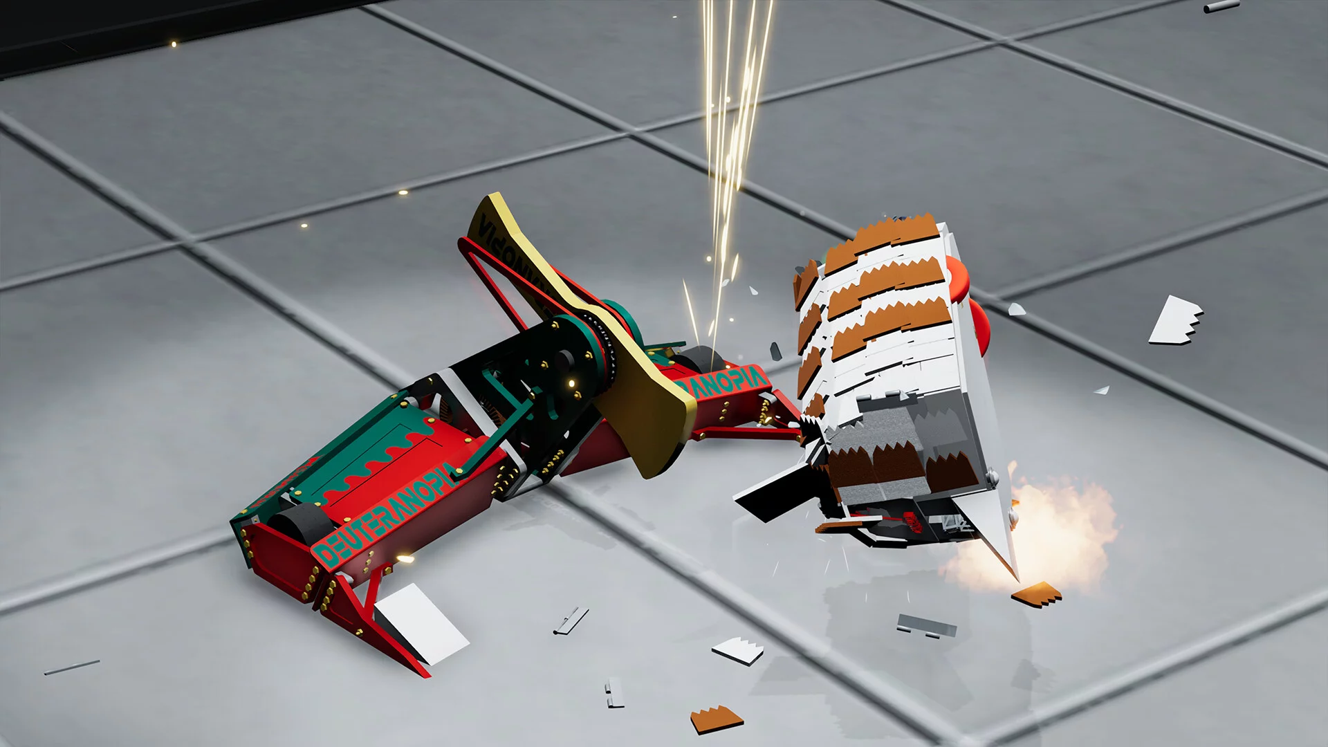 Изображение игры: Robot Rumble 2
