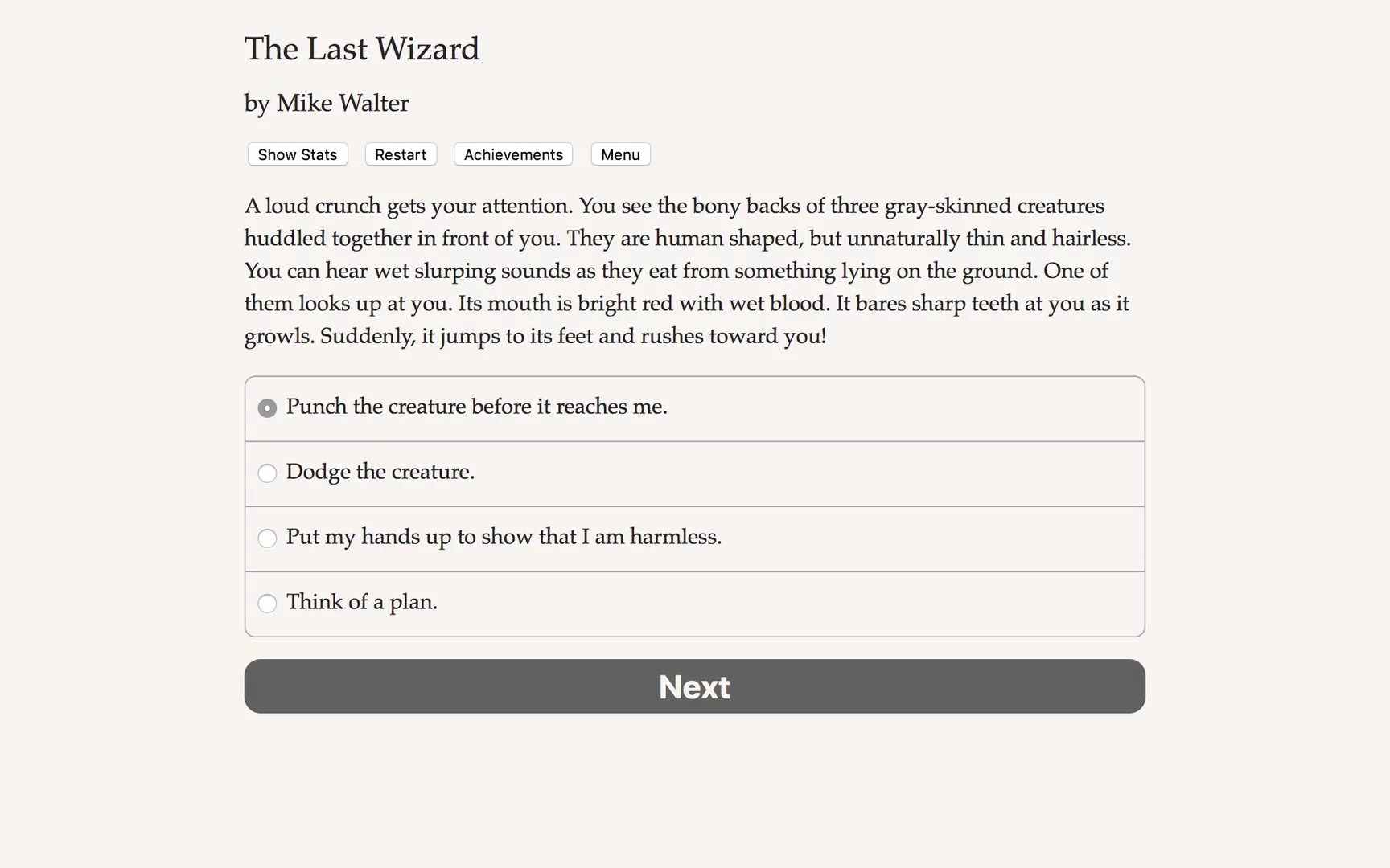 Изображение игры: The Last Wizard