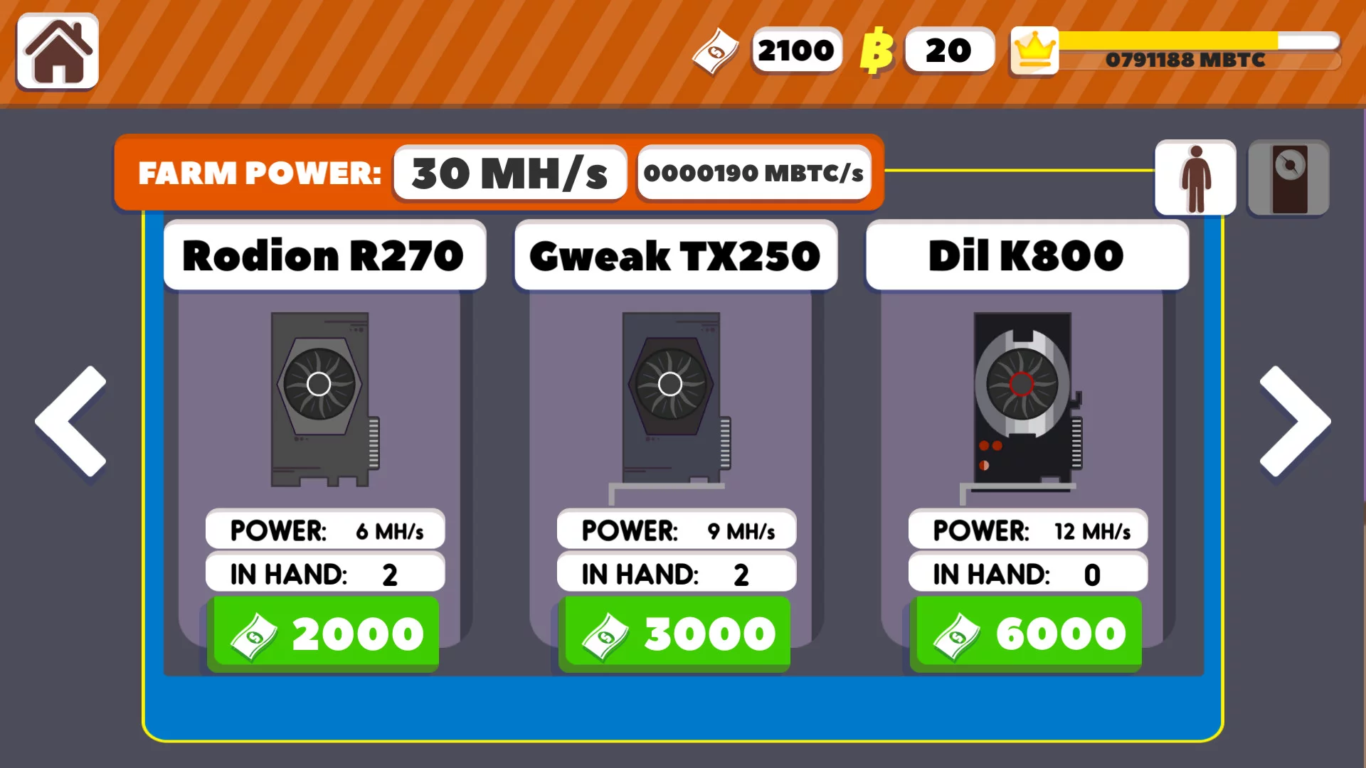 Изображение игры: Bitcoin Mining Tycoon