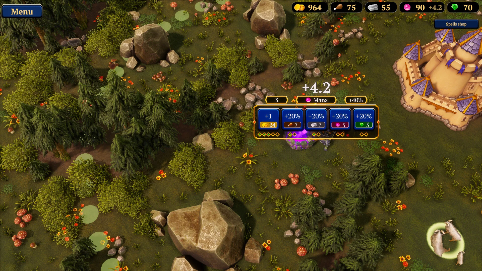 Изображение игры: Mines and Magic