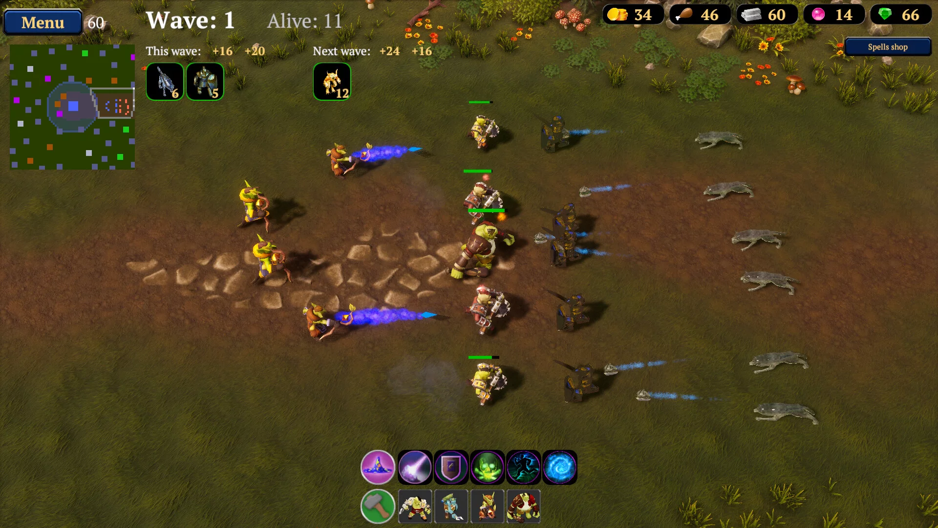 Изображение игры: Mines and Magic