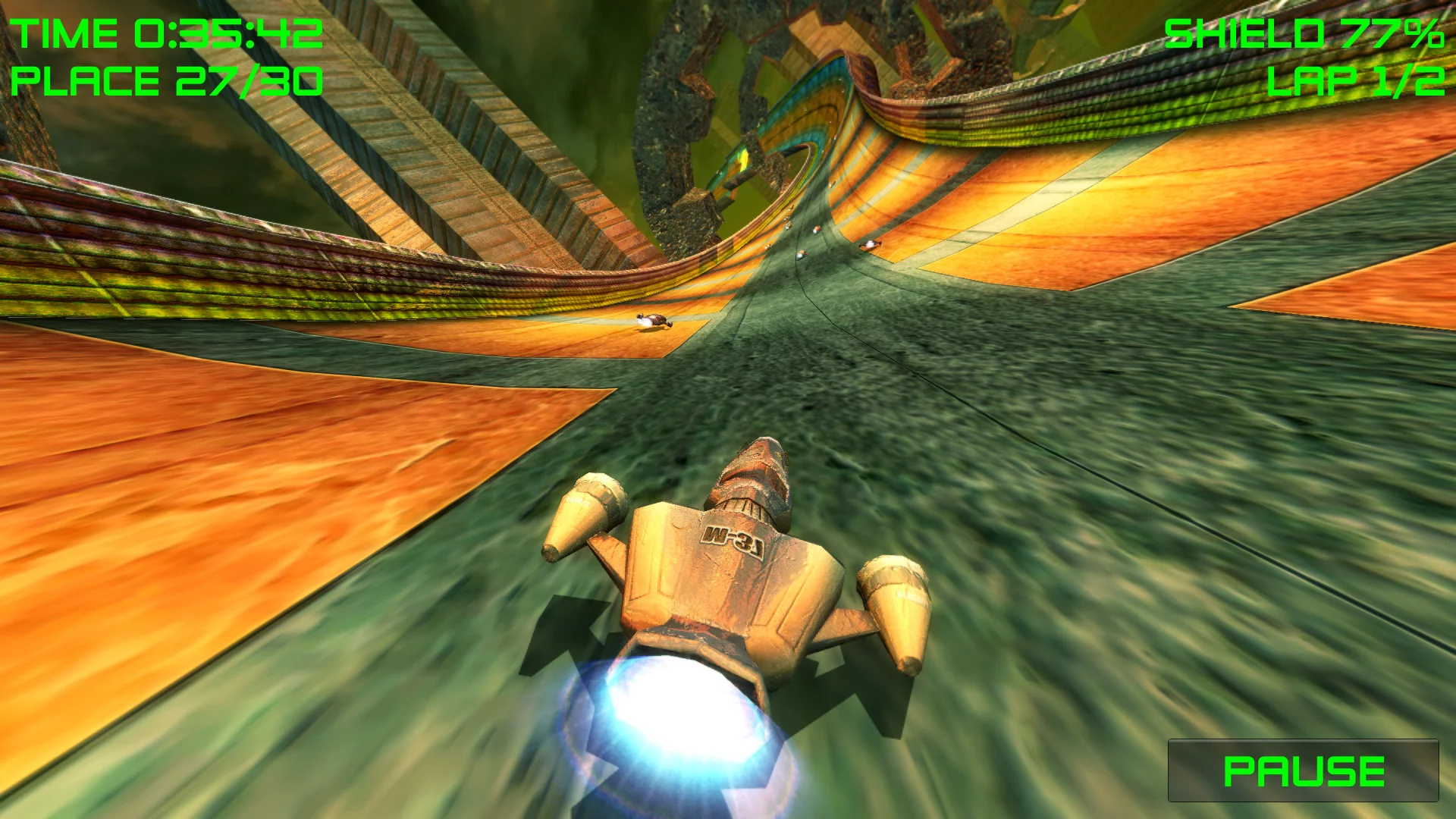 Изображение игры: AceSpeeder3