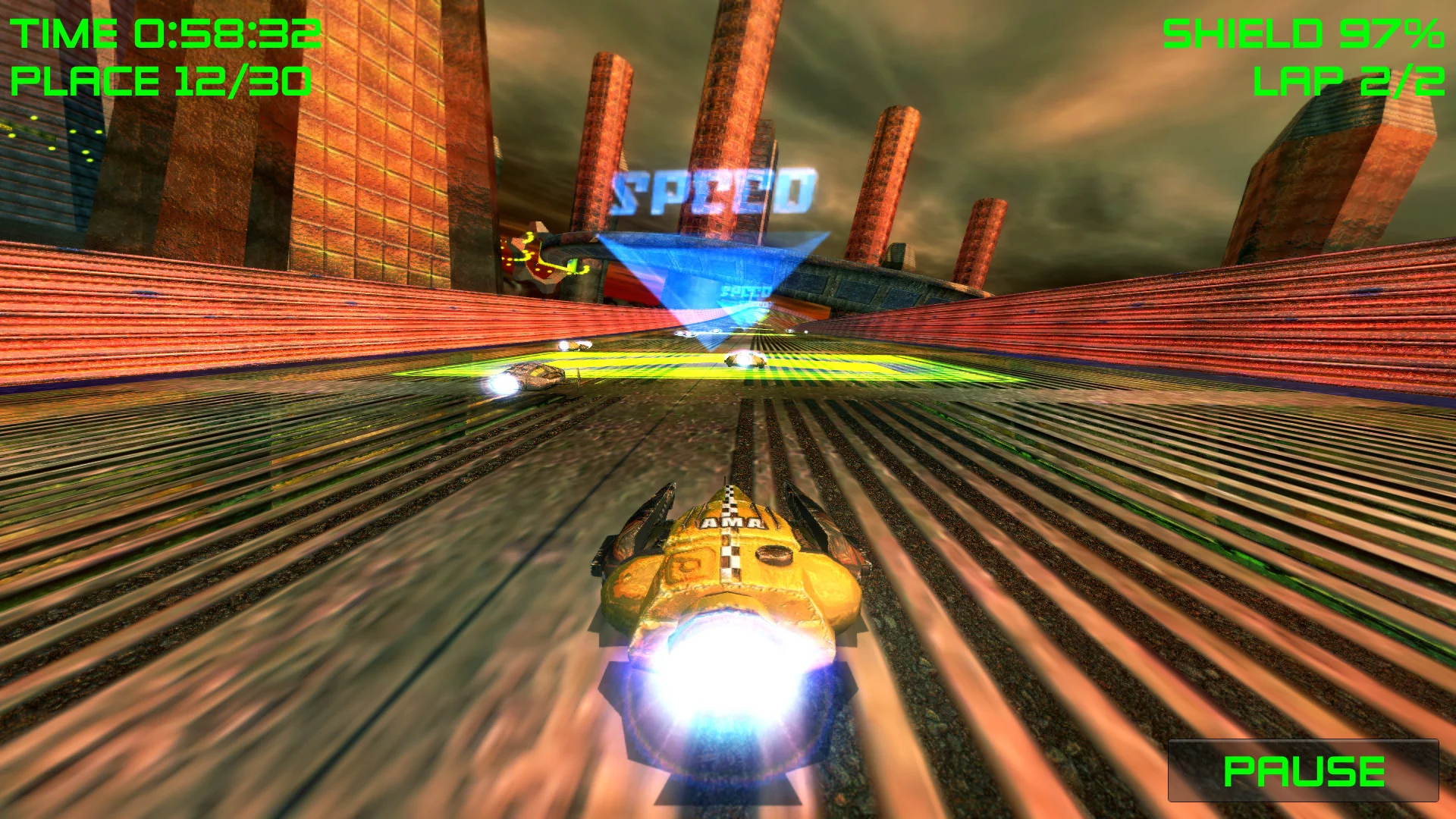 Изображение игры: AceSpeeder3