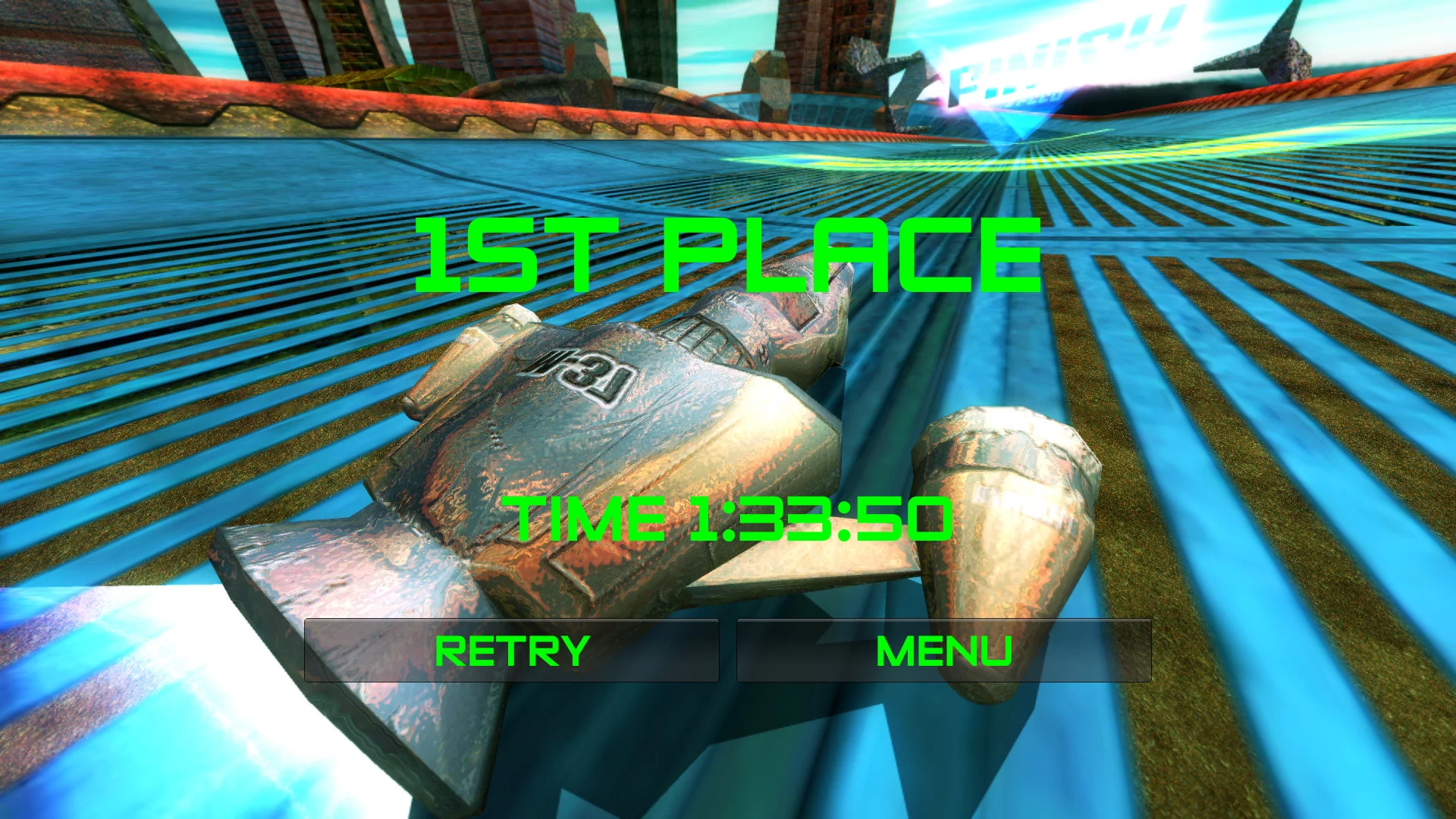 Изображение игры: AceSpeeder3