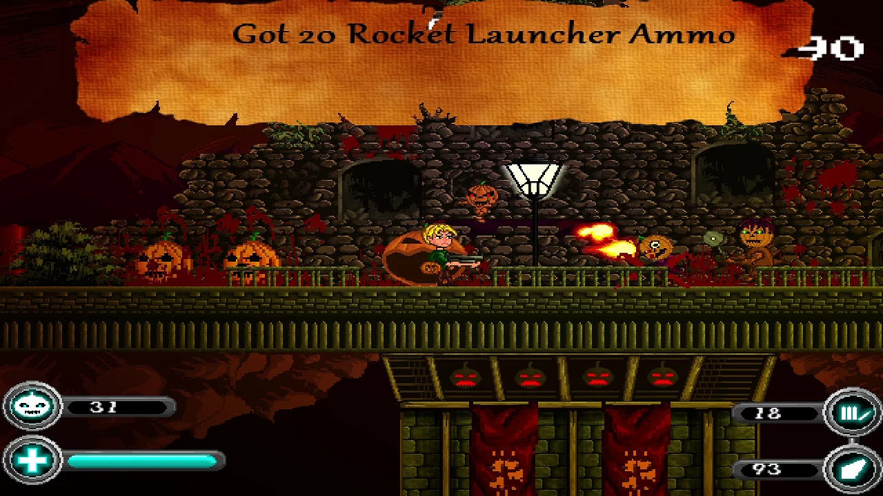 Изображение игры: Smash Halloween Pumpkins: The Challenge