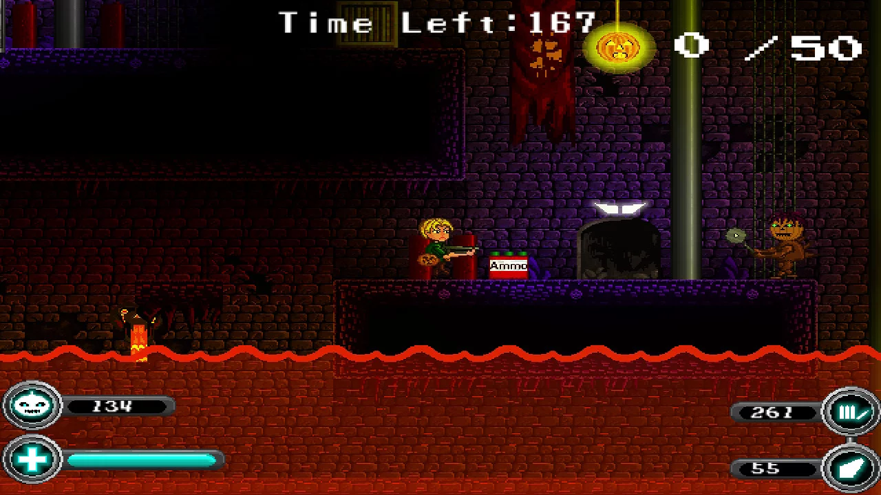 Изображение игры: Smash Halloween Pumpkins: The Challenge