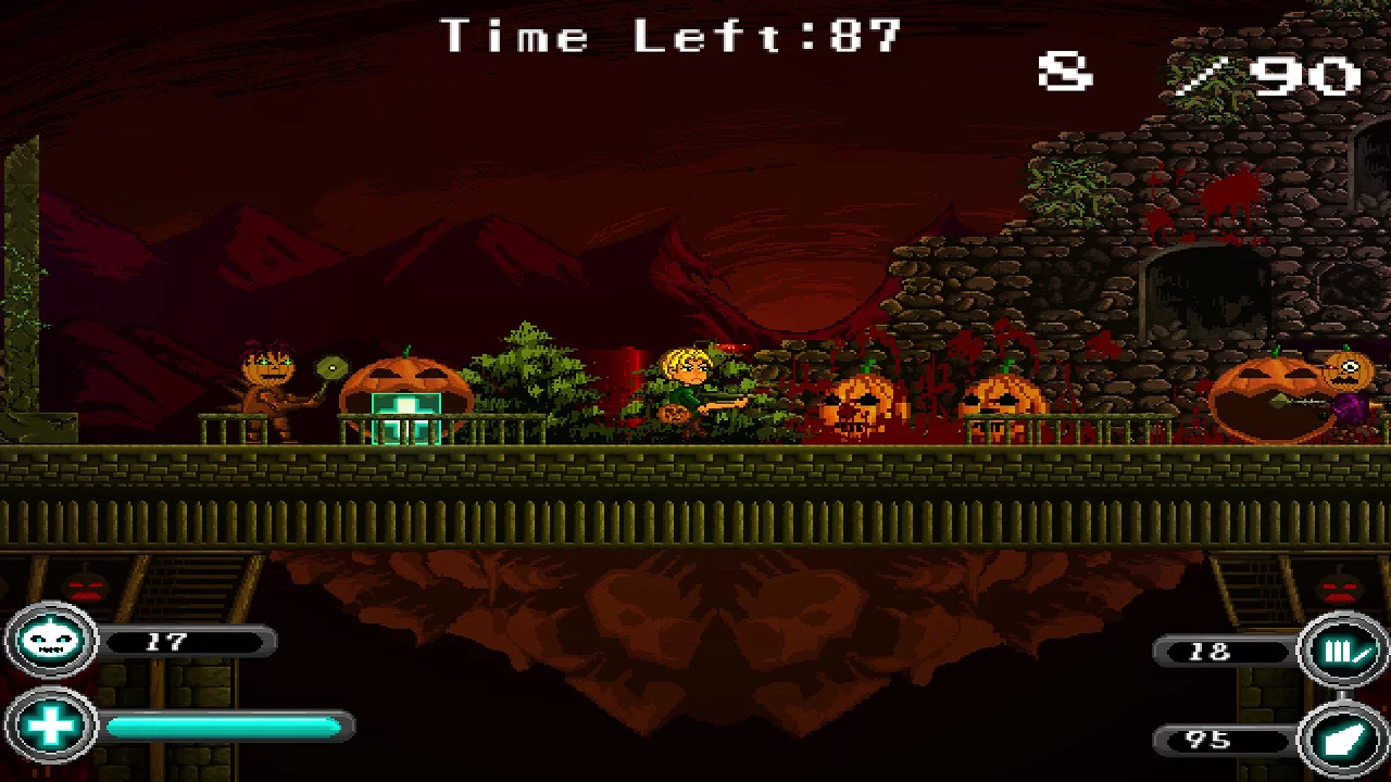 Изображение игры: Smash Halloween Pumpkins: The Challenge