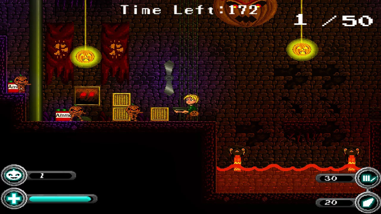 Изображение игры: Smash Halloween Pumpkins: The Challenge