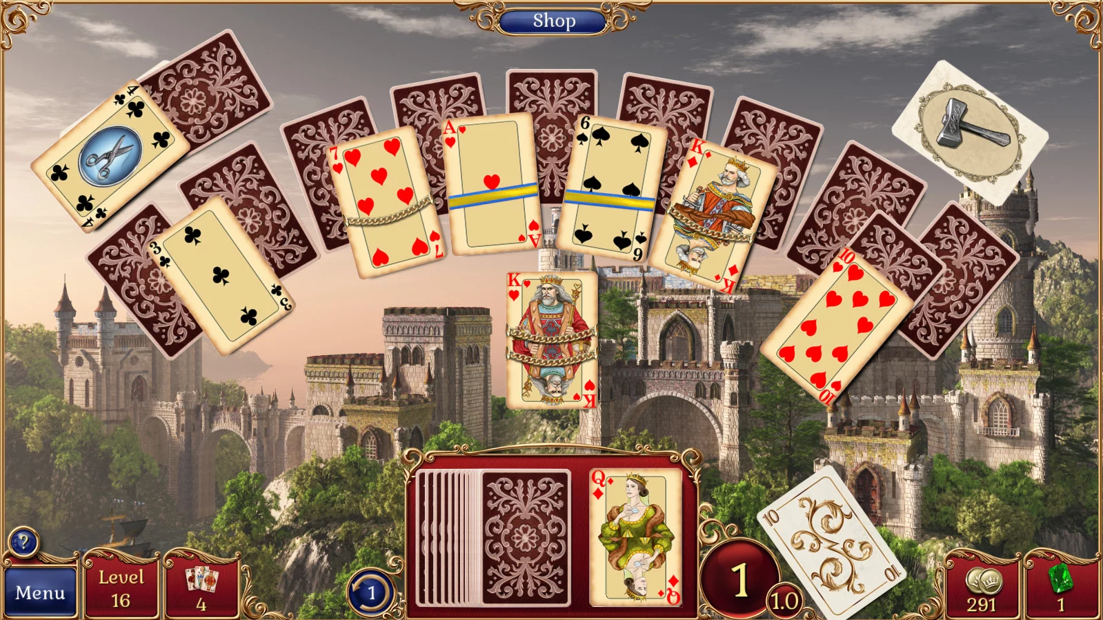 Изображение игры: Jewel Match Solitaire