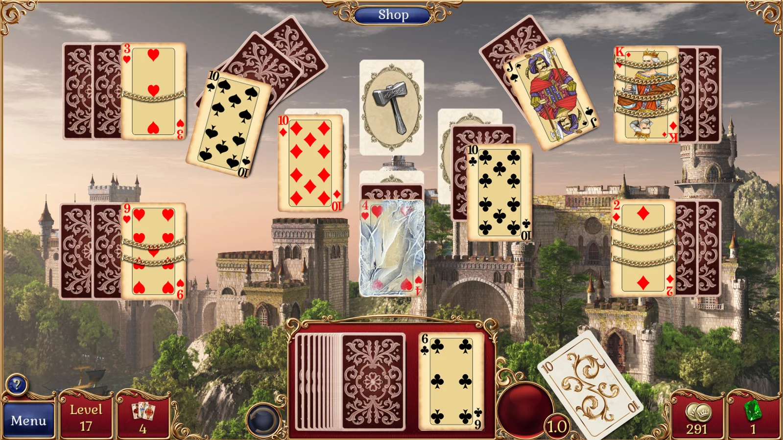 Изображение игры: Jewel Match Solitaire