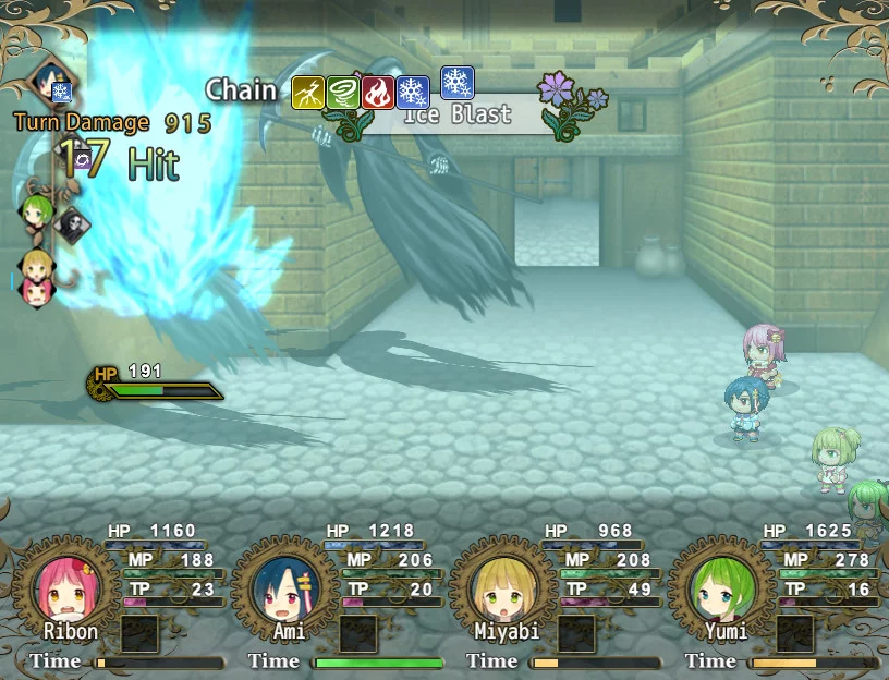 Изображение игры: Magical girl's labyrinth