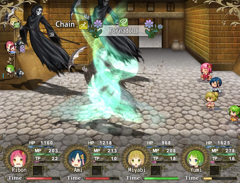 Изображение игры: Magical girl's labyrinth