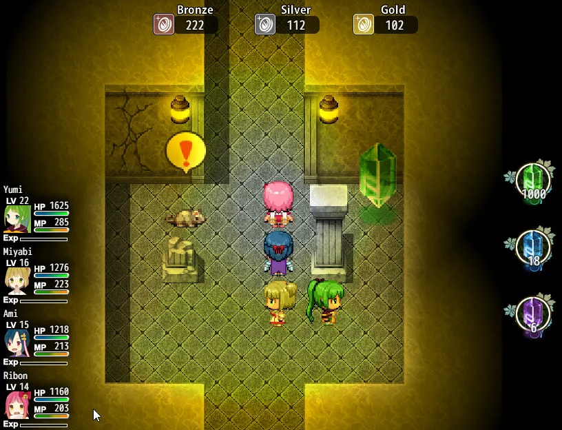 Изображение игры: Magical girl's labyrinth