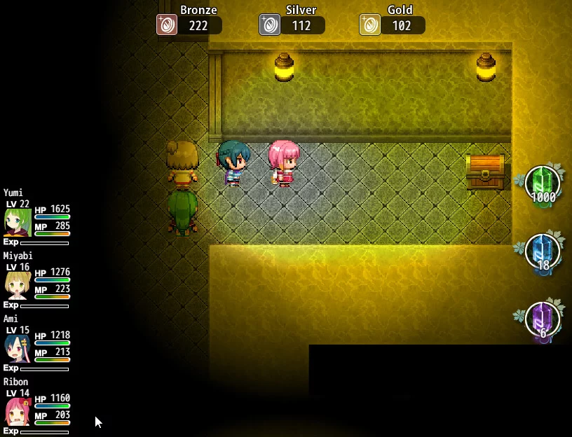 Изображение игры: Magical girl's labyrinth