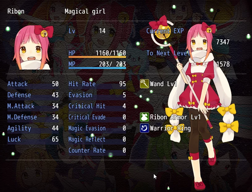 Изображение игры: Magical girl's labyrinth